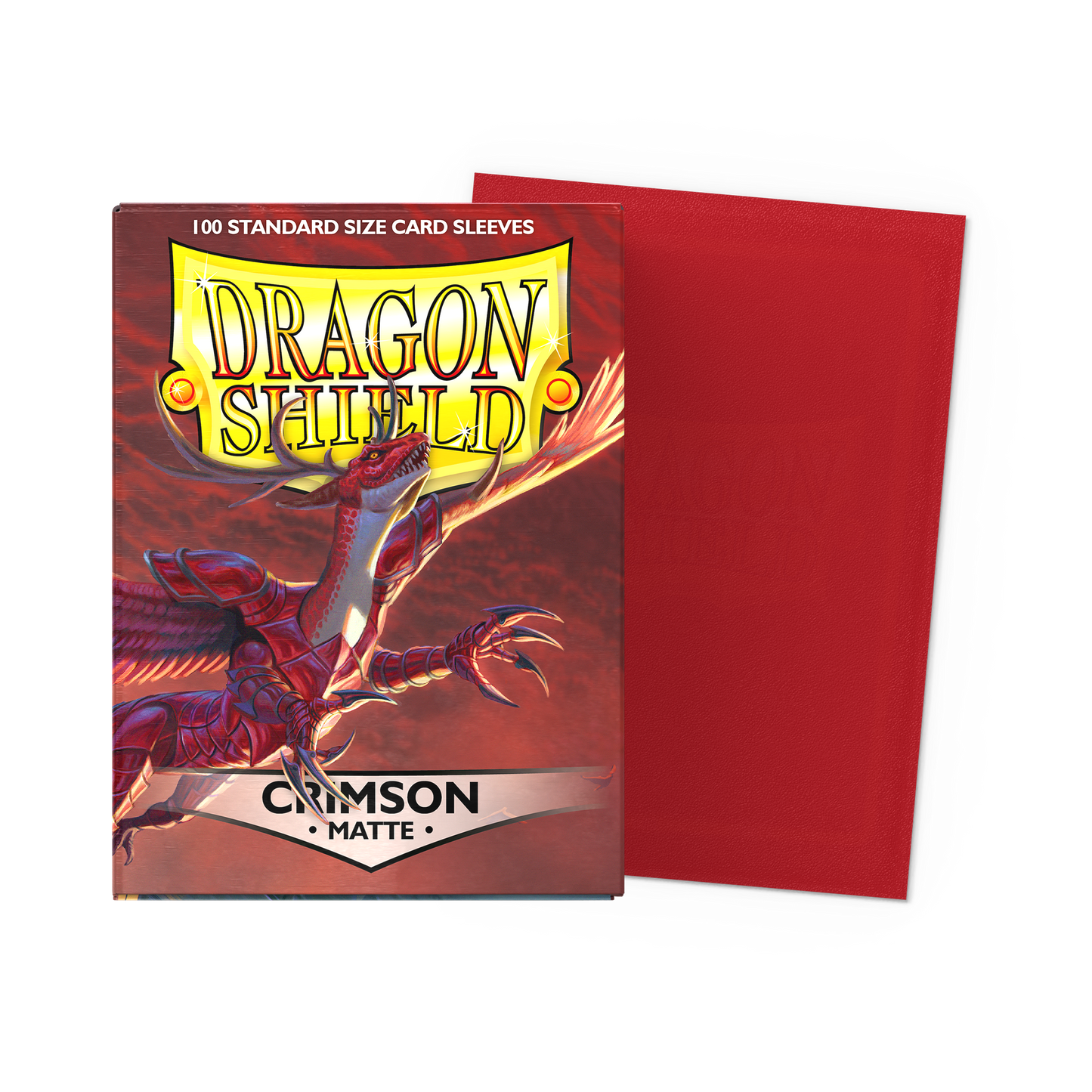 Crimson - Matte Sleeves - Standard Size