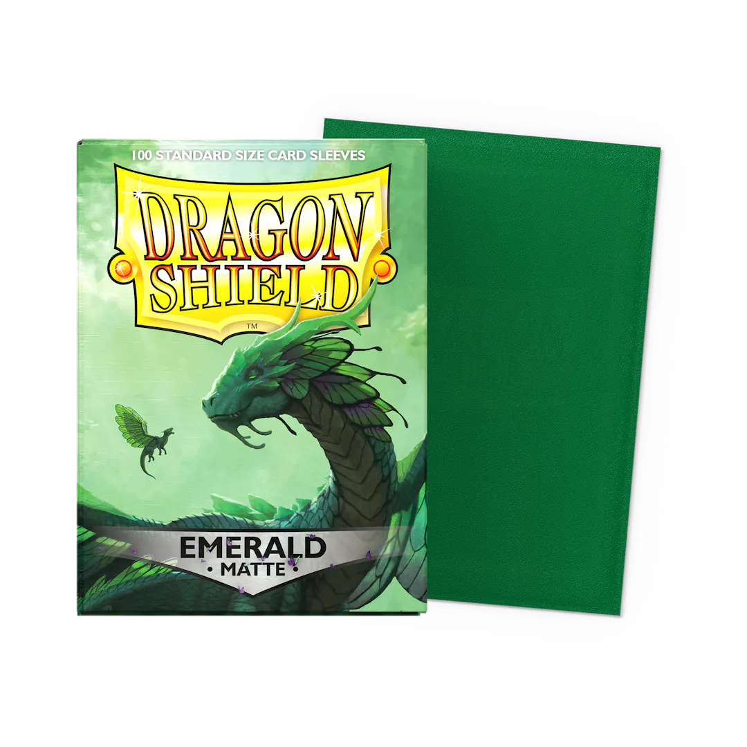 Emerald - Matte Sleeves - Standard Size