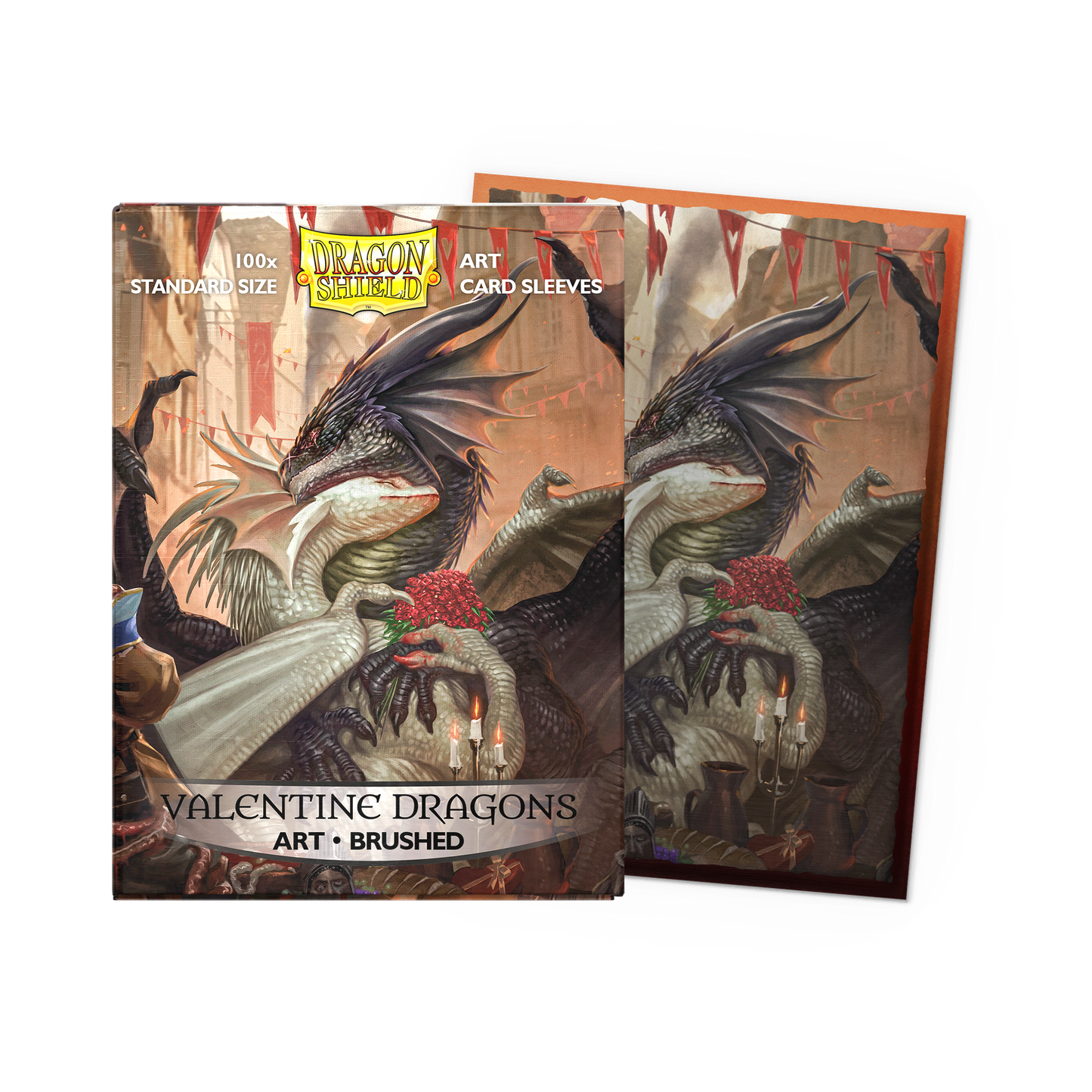 Valentine Dragons - Art Sleeves - Standard Size