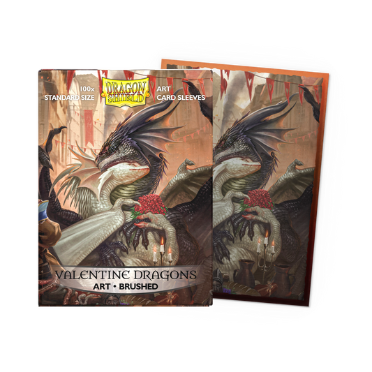 Valentine Dragons - Art Sleeves - Standard Size