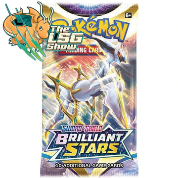 Pokémon TCG: Sword & Shield - Brilliant Stars Booster Pack (The LSG Show)